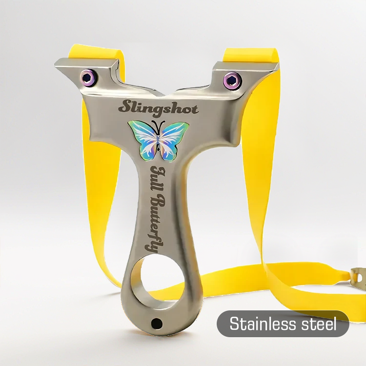 Target Slingshot – Professional with Butterfly One-Piece Stainless Steel Fast Shooting