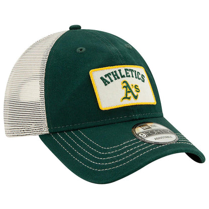 Oakland Athletics NEW ERA TRUCKER B1 9FORTY ADJUSTABLE-green