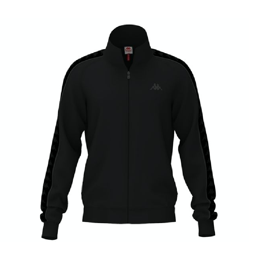 KAPPA 222 BANDA ANNISTON TRACK JACKET-BLACK/BLACK