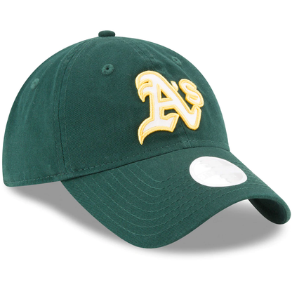 Oakland Athletics New Era Green Team Glisten 9TWENTY Adjustable HAT
