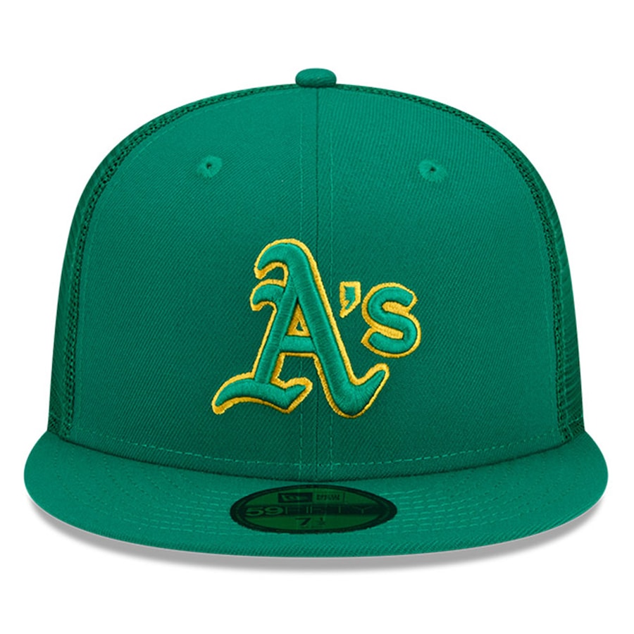 New Era  Oakland Athletics  2022 Batting Practice 59FIFTY Fitted Hat - Green