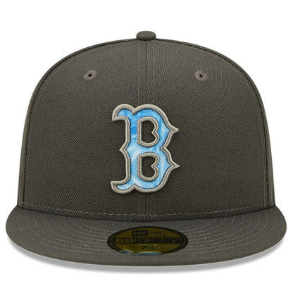 New Era Boston Red Sox 59FIFTY Fitted Hat - Charcoal Grey