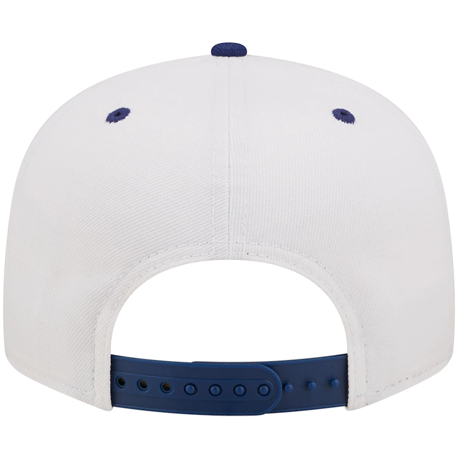 New Era Texas Rangers Retro Title 9FIFTY Snapback Hat - White/Royal
