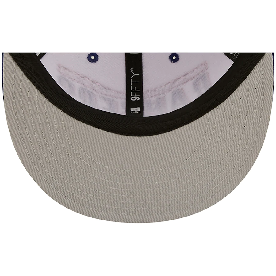 New Era Colorado Rockies Retro Title 9FIFTY Snapback Hat - White/Black