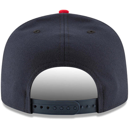 New Era Atlanta Braves Team Color Basic 9FIFTY Snapback-Navy/Red