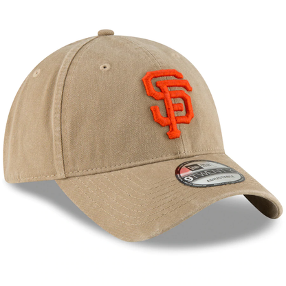 San Francisco Giants New Era Core Classic 2.0 9TWENTY Adjustable Hat - Khaki