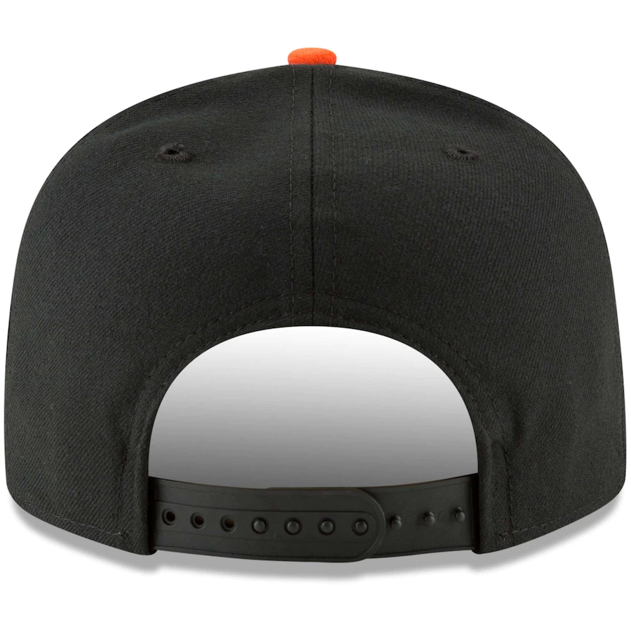 New Era Baltimore Orioles Team Color 9FIFTY Snapback Hat - White/Orange