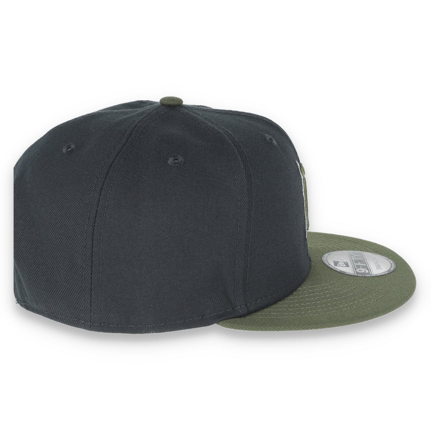 New Era Detroit Tigers 2-Tone Color Pack 9FIFTY Snapback Hat- Grey/Olive