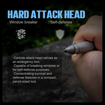 Titanium Bolt Action Tactical Pen – Bullet Ant 2.0 - Multi-Tool with EDC