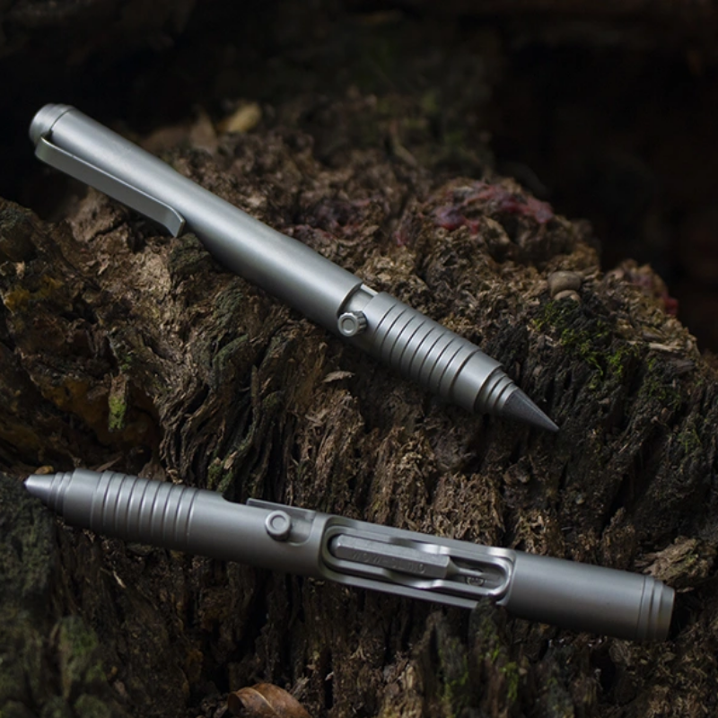 Titanium Bolt Action Tactical Pen – Bullet Ant 2.0 - Multi-Tool with EDC