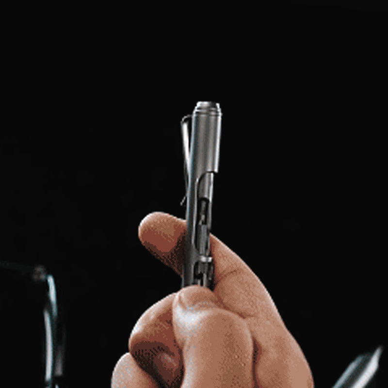 Titanium Bolt Action Tactical Pen – Bullet Ant 2.0 - Multi-Tool with EDC