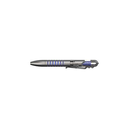 Titanium Bolt Action Tactical Pen – Ultimate GR5 with Waterproof EDC with Secure Hook