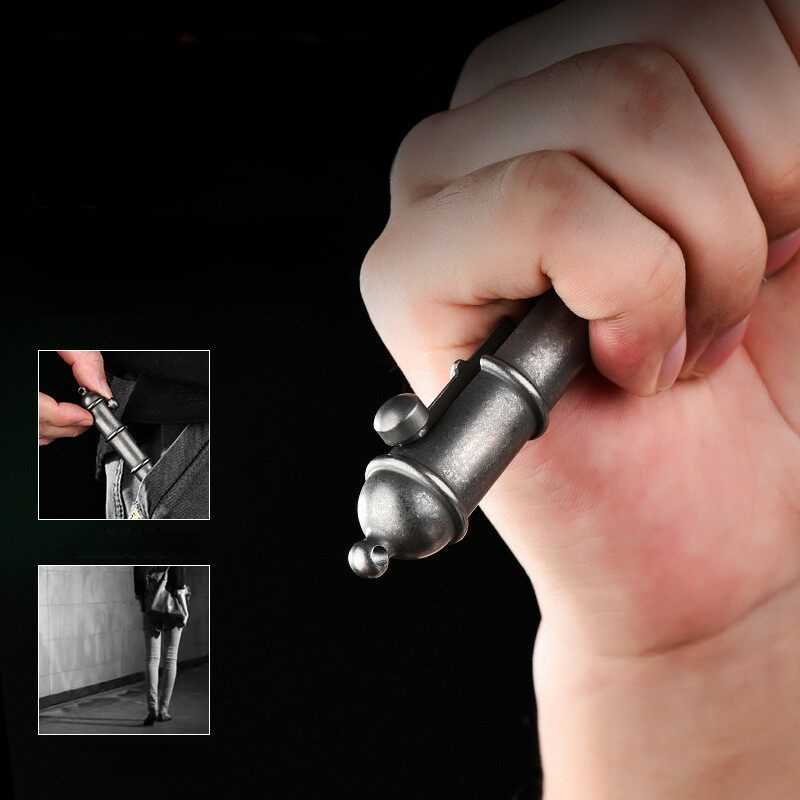 Titanium Bolt Action Tactical Pen – Vintage - EDC Writing & Self-Defense Tool