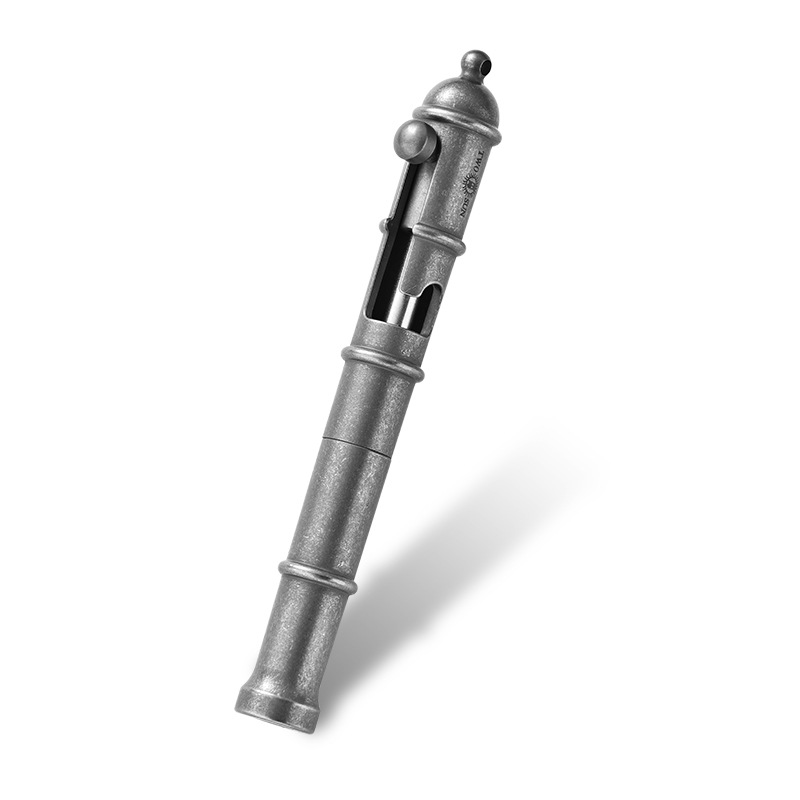 Titanium Bolt Action Tactical Pen – Vintage - EDC Writing & Self-Defense Tool