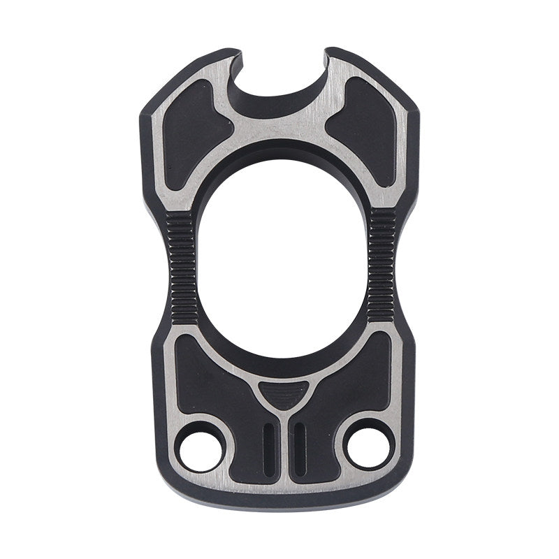 Titanium Bottle Opener Knuckles – EDC with TC4 Ring Multi-Function Self Defense Tool