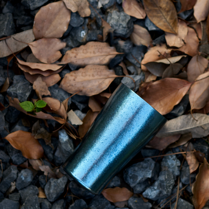 Titanium Camping Cup – Double Wall Aurora Crystal Insulated Beer Coffee Mug Outdoor