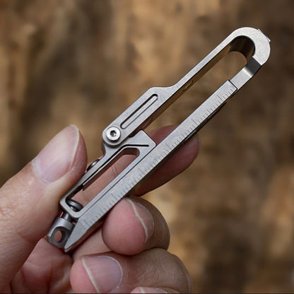 Titanium EDC Keychain Tool – K-Smart 3.0 with 12-in-1 Multi with Quick-Release Mechanism
