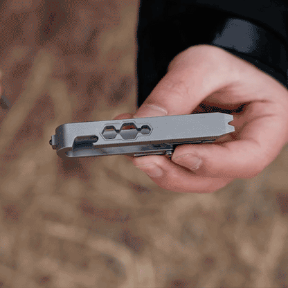 Titanium EDC Keychain Tool – K-Smart 3.0 with 12-in-1 Multi with Quick-Release Mechanism