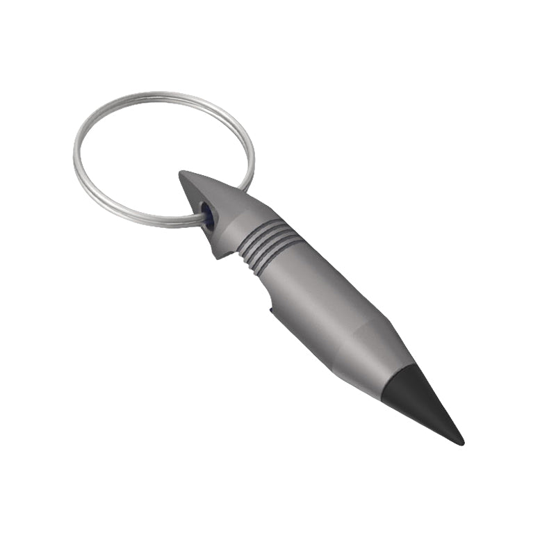 Titanium EDC Keychain Tool – Wolf Fang 1.0 Multi with Bottle Opener, Screwdriver & Cutter