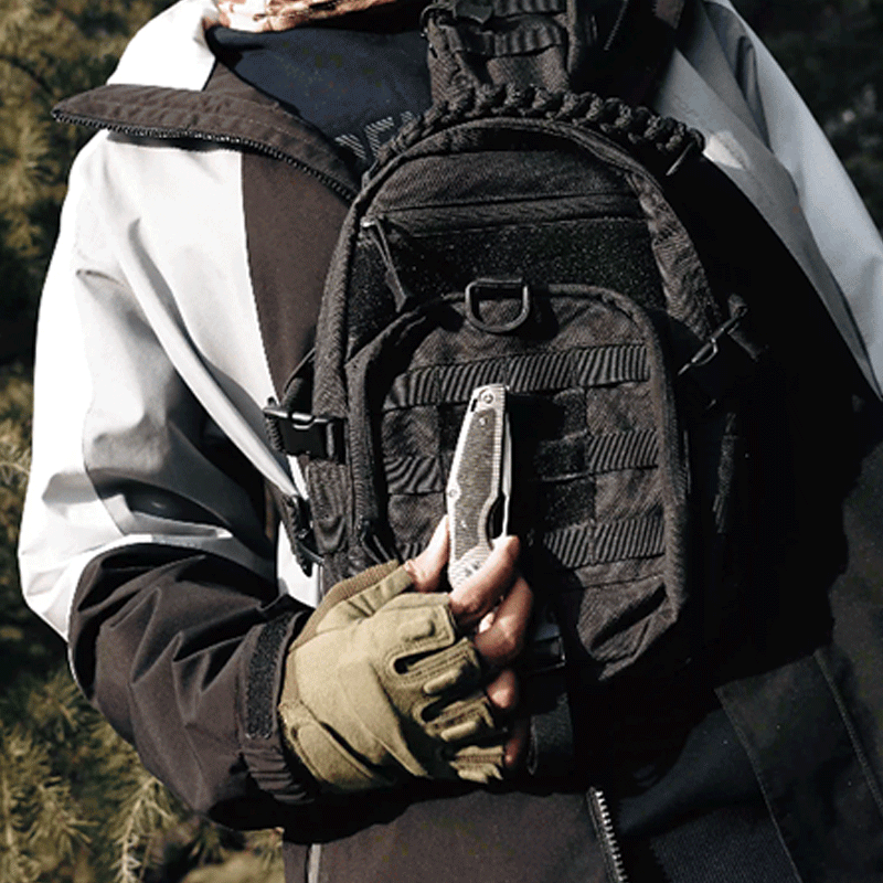 Titanium EDC Knife – Shadow Blade with M390 Steel Blade with Precision Engineering