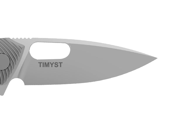 Titanium EDC Knife – Shadow Blade with M390 Steel Blade with Precision Engineering