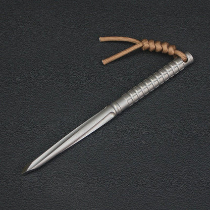 Titanium EDC Knife – TC21 Tactical Cyclone Dagger for Everyday Utility, Collecting