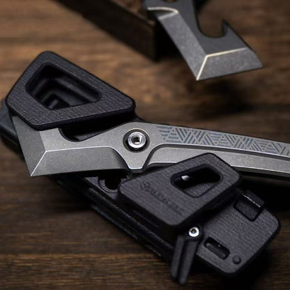 Titanium EDC Multi-Tool – Ironclad Pry - Bar with TC21 Alloy 7mm Thick