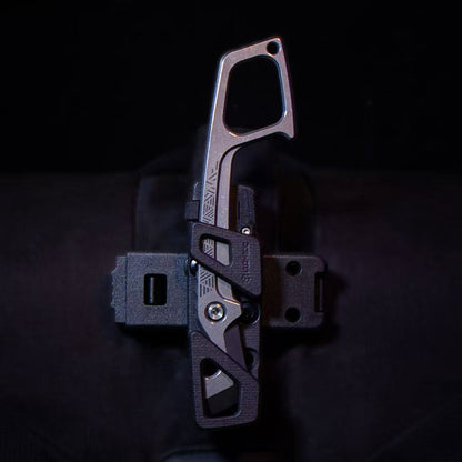 Titanium EDC Multi-Tool – Ironclad Pry - Bar with TC21 Alloy 7mm Thick