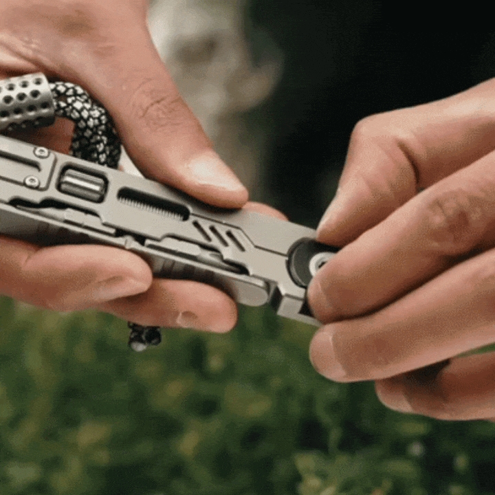 Titanium EDC Pry Bar – PryMax 2.0 All-in-1 Multi-Function with GR5