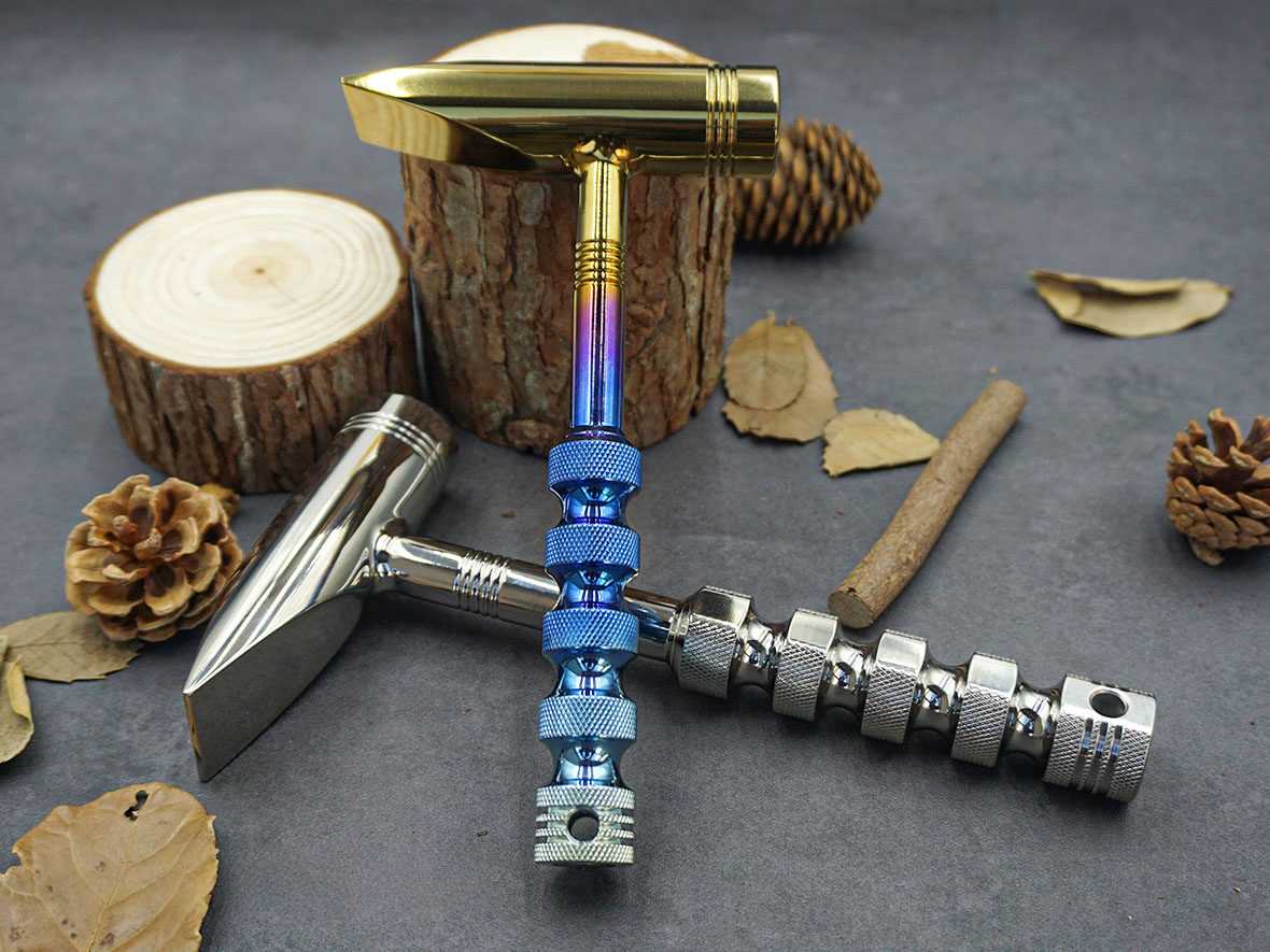 Titanium Emergency Escape Tool – Rescue Hammer Window Breaker EDC Survival Outdoor