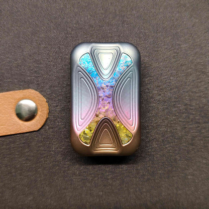 Titanium Fidget Slider – Infinite Position Vibration Feedback