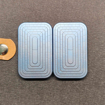 Titanium Fidget Slider – Z2 Infinite Position with Vibration EDC