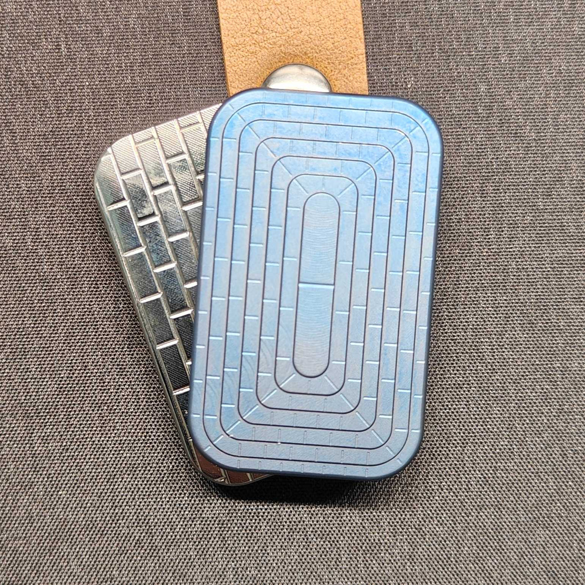 Titanium Fidget Slider – Z2 Infinite Position with Vibration EDC