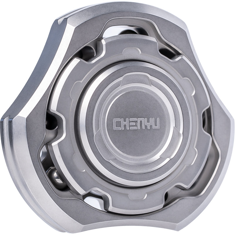 Titanium Fidget Spinner – Compound Gyro with Multi-Axis Linkage Modular EDC Stress Relief