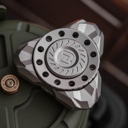 Titanium Fidget Spinner – Melody Twister with Dual-Axis Design