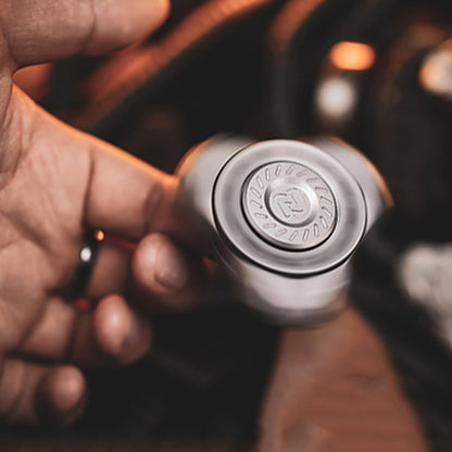 Titanium Fidget Spinner – Melody Twister with Dual-Axis Design