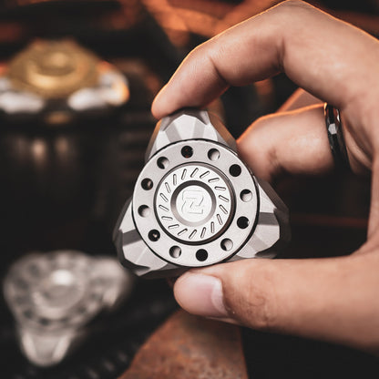 Titanium Fidget Spinner – Melody Twister with Dual-Axis Design