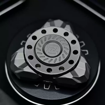 Titanium Fidget Spinner – Melody Twister with Dual-Axis Design