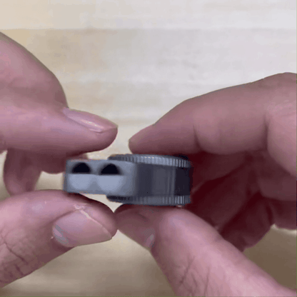 Titanium Fidget Spinner – SonicSpinner Emergency Whistle with 120dB Survival Whistle