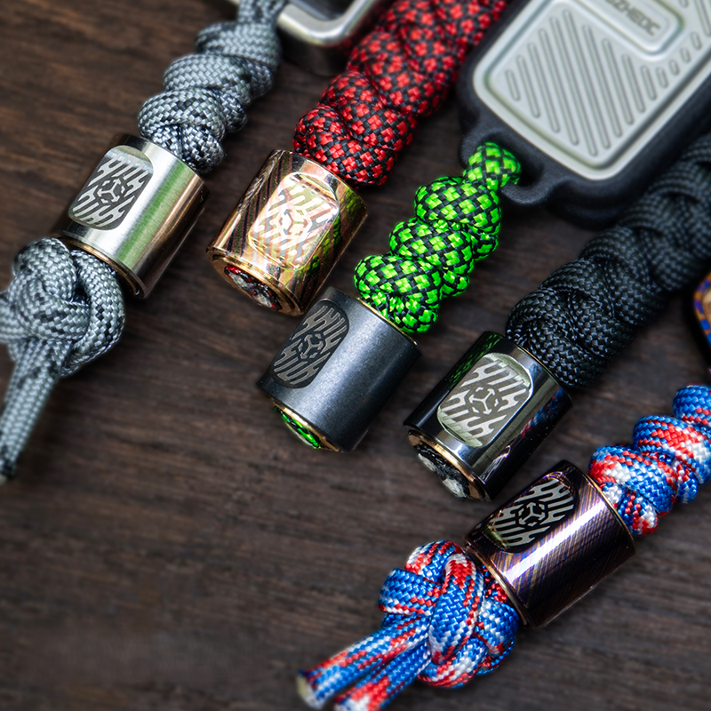 Titanium Fidget Spinner – SpinCore Pendant with EDC Stress Relief Necklace