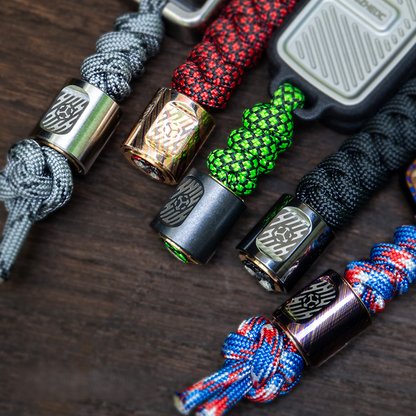 Titanium Fidget Spinner – SpinCore Pendant with EDC Stress Relief Necklace