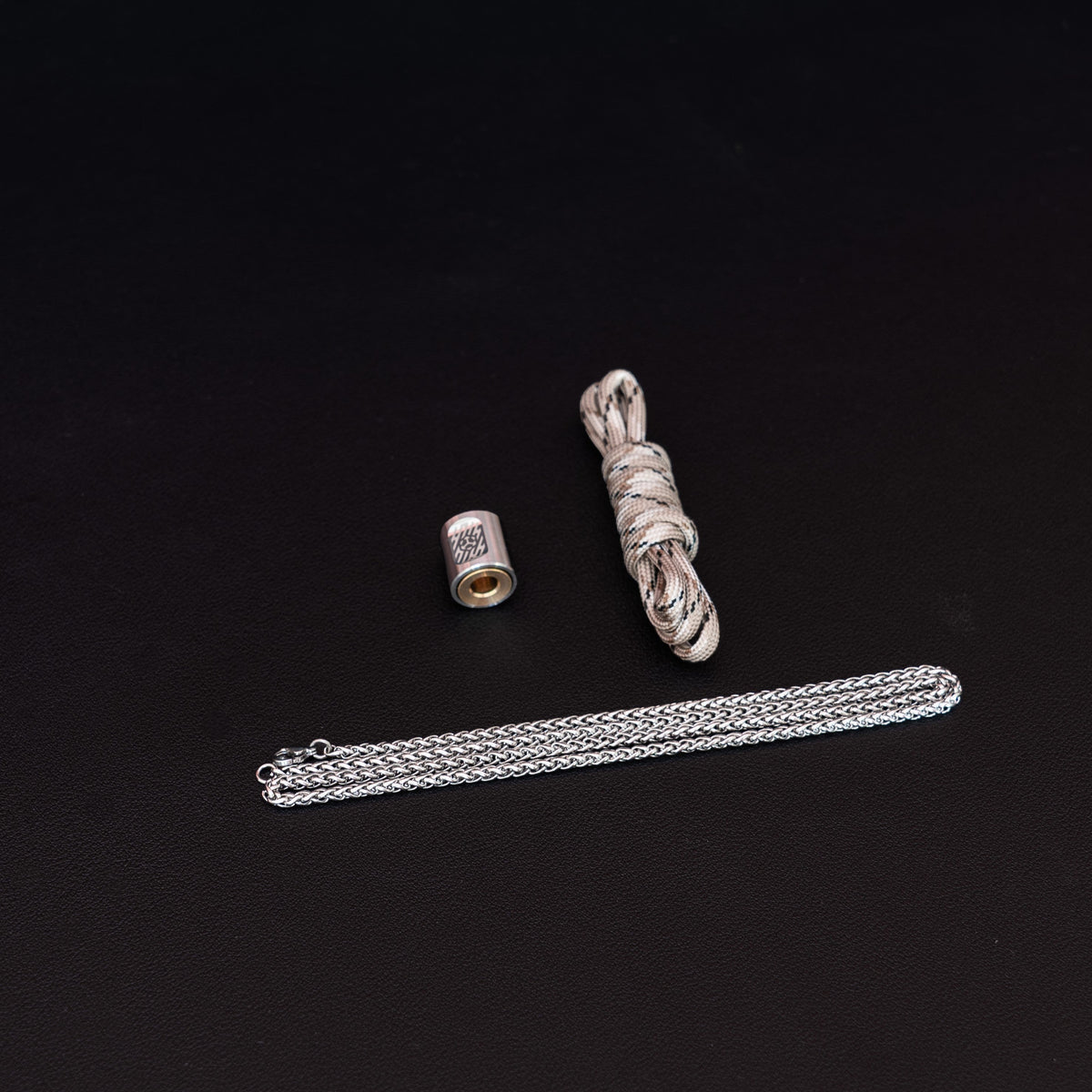 Titanium Fidget Spinner – SpinCore Pendant with EDC Stress Relief Necklace