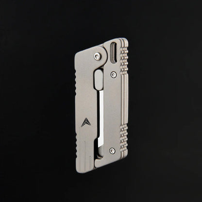 Titanium Fidget Toy – VOLOS Flick Ninja Gravity Knife with Alloy EDC Blade