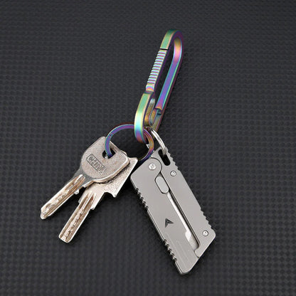 Titanium Fidget Toy – VOLOS Flick Ninja Gravity Knife with Alloy EDC Blade