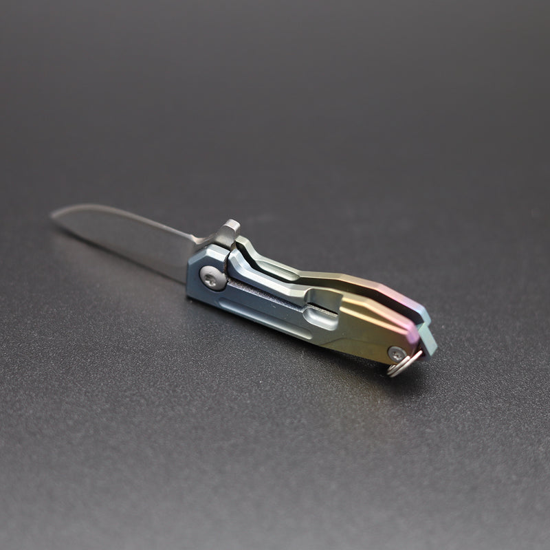 Titanium Folding Knife – Talon-X Speedster with Ultra-Portable Keychain EDC