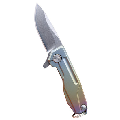 Titanium Folding Knife – Talon-X Speedster with Ultra-Portable Keychain EDC