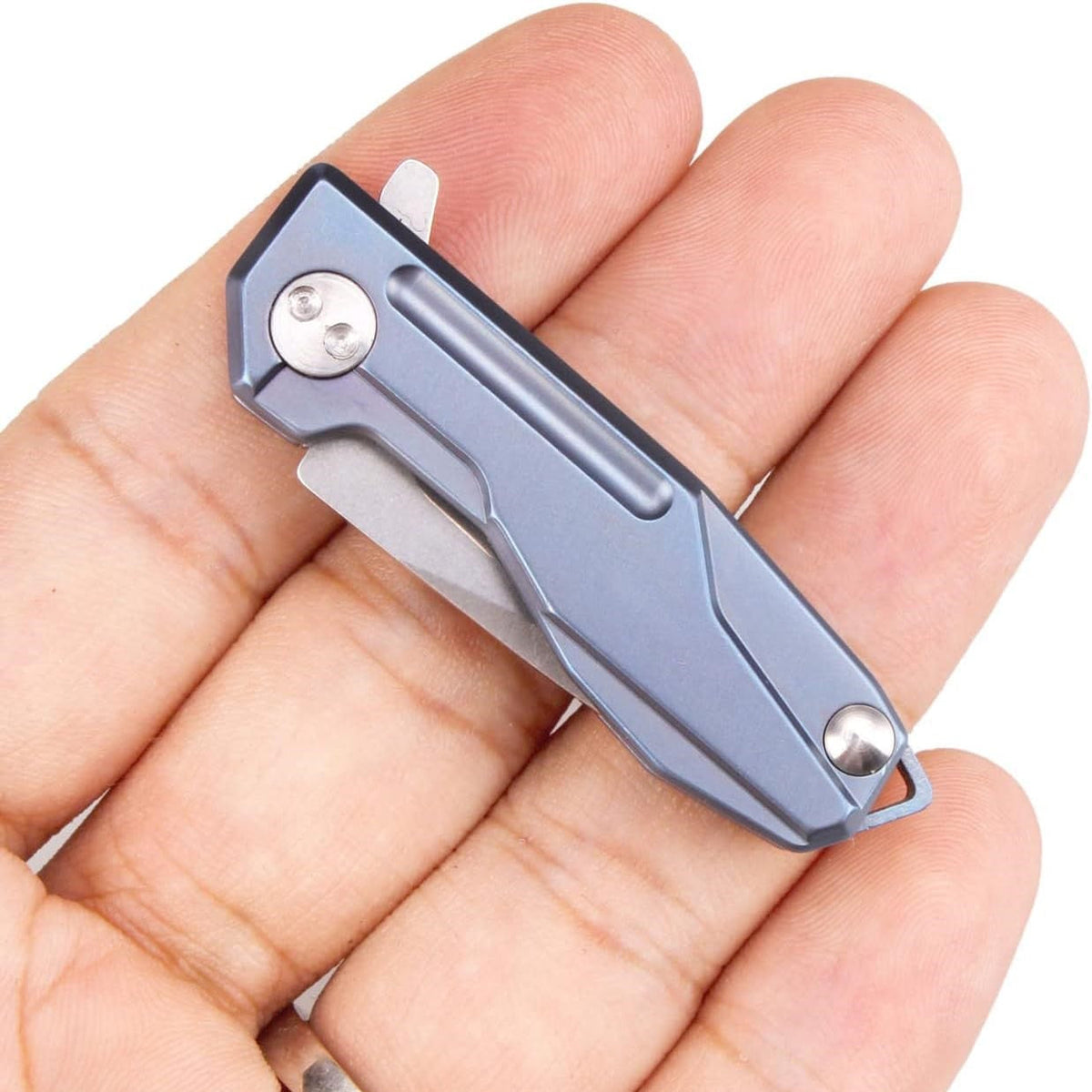 Titanium Folding Knife – Talon-X Speedster with Ultra-Portable Keychain EDC
