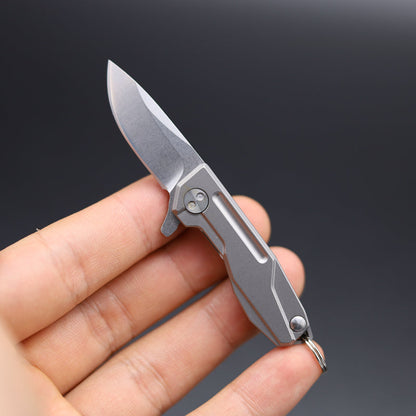 Titanium Folding Knife – Talon-X Speedster with Ultra-Portable Keychain EDC