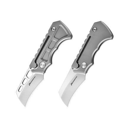 Titanium Folding Knife – Titan Claw Mini EDC with 14C28N Steel & GR5 Handle