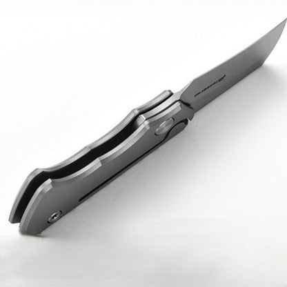 Titanium Folding Knife – Titan Claw Mini EDC with 14C28N Steel & GR5 Handle